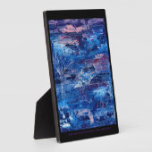 Plaque Photo Pêche père et fille (Côté)