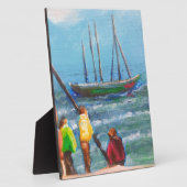 Plaque Photo Pêcheurs Artisanaux (Côté)