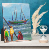 Plaque Photo Pêcheurs Artisanaux (Côté)