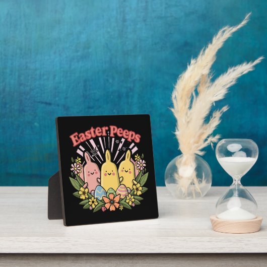 Plaque Photo Peeps de Pâques (Insitu)