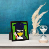 PLAQUE PHOTO PÉGUIN DE DIPLÔME (Insitu)