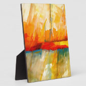 Plaque Photo Peinture Abstraite moderne (Côté)