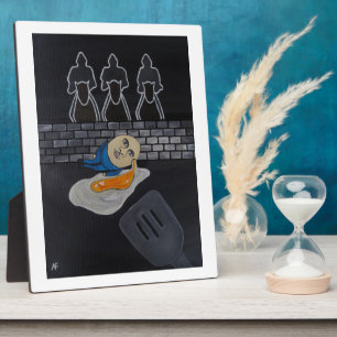 Plaque Photo Peinture Broken Then Fried par Alfred Fox