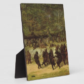 Plaque Photo Peinture de danse de l'ours - William Holbrook Bea (Côté)