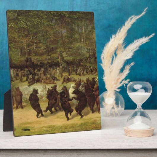 Plaque Photo Peinture de danse de l'ours - William Holbrook Bea (Côté)