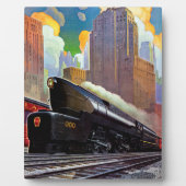 Plaque Photo Pennsylvania Train by Unknown (Devant)