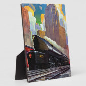 Plaque Photo Pennsylvania Train by Unknown (Côté)