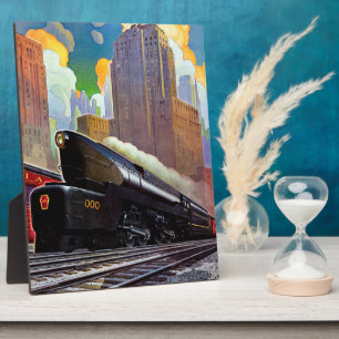 Plaque Photo Pennsylvania Train by Unknown