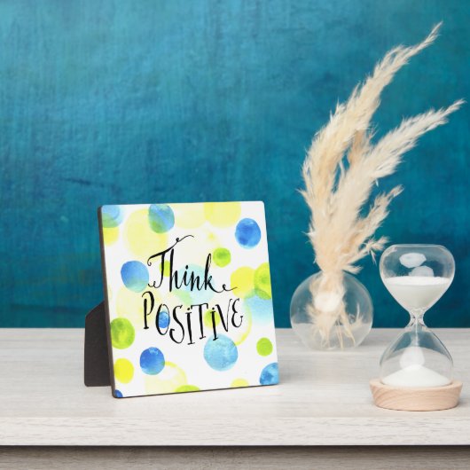 Plaque Photo Penser positif (Insitu)