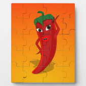 Plaque Photo Pepper Rouge Diva Puzzle (Devant)