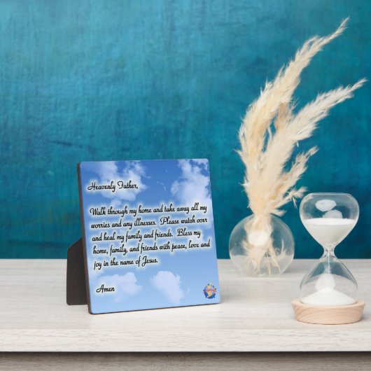 Plaque Photo Père céleste (Insitu)