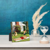 Plaque Photo Père de l'arrosage (Insitu)