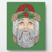 Plaque Photo Père Noël (Devant)