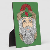 Plaque Photo Père Noël (Côté)