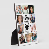 Plaque Photo Père Rocker | My Daddy Rocks Photo (Côté)