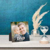 Plaque Photo Personalized Dad Established Fathers Day Photo (Insitu)