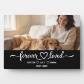 Plaque Photo Personalized Dog Mom with Custom Name | Happy  (Devant)