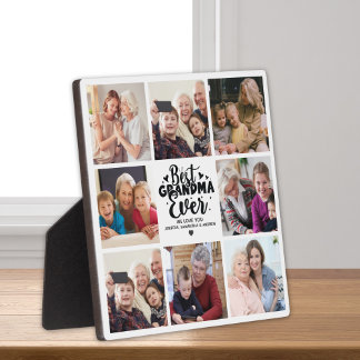 Plaque Photo Personalized Grandma Photo | Best Grandma Ever