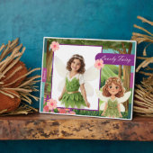 Plaque Photo Personalized Lovely Fairy Tabletop Photo (Côté)