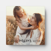 Plaque Photo Personalized Minimal Modern Frameles Picture Photo (Devant)