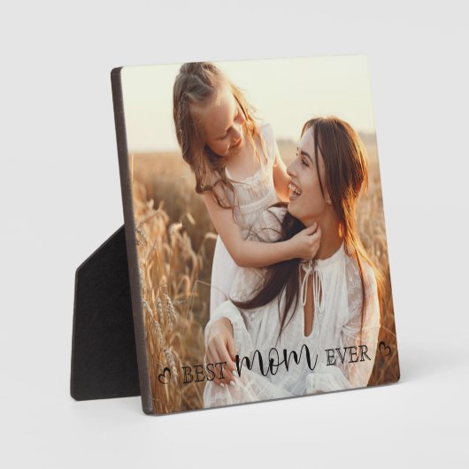 Plaque Photo Personalized Minimal Modern Frameles Picture Photo (Recto)