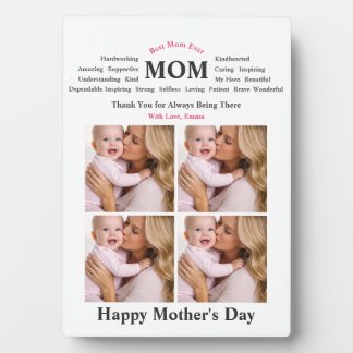 Plaque Photo Personalized Mother’s Day