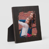 Plaque Photo Personalized Photo Gift - Custom Picture Frame (Recto)
