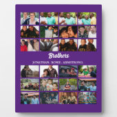 Plaque Photo Personnalisé Meilleurs Amis Forever Brothers Photo (Devant)