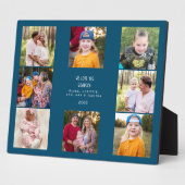 Plaque Photo Personnalisé Nous t'aimons Grand-Père Photo Collag (Côté)