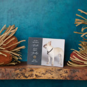 Plaque Photo Personnalisé Pet Memorial Pet Perdre Photo Collage (Côté)