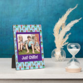 Plaque photo personnalisée de crème glacée (Côté)