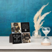 Plaque Photo Personnalisée Moderne de Mémoire pour (Insitu)