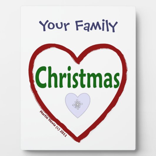 Plaque Photo Personnaliser (Devant)