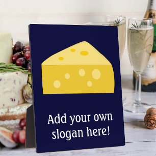 Plaque Photo Personnalisez ce graphique Big Cheese