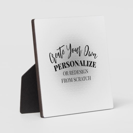 Plaque Photo Personnalisez-vous (Recto)