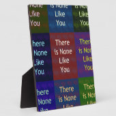 Plaque Photo Personne ne vous aime (Côté)