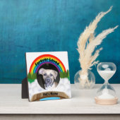 Plaque Photo Perte d'animal de compagnie du pont Rainbow (Insitu)