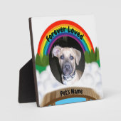 Plaque Photo Perte d'animal de compagnie du pont Rainbow (Recto)