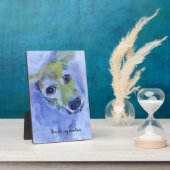 Plaque Photo Perte d'animal : Vous êtes mon soleil : amoureux d (Côté)