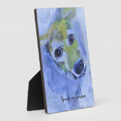 Plaque Photo Perte d'animal : Vous êtes mon soleil : amoureux d (Côté)