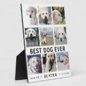 Plaque Photo Perte Moderne d'Animal de Compagnie | Meilleur Chi (Côté)