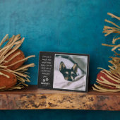 Plaque Photo Pertes d'animaux de compagnie Mémorial d'animaux d (Côté)