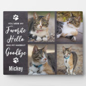 Plaque Photo Pet Memorial Animaux de compagnie Perdre Cadeau Ch (Devant)