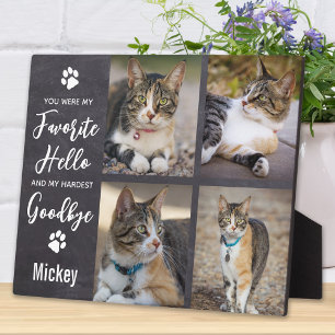Plaque Photo Pet Memorial Animaux de compagnie Perdre Cadeau Ch