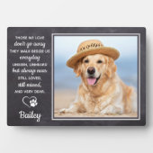 Plaque Photo Pet Memorial Animaux de compagnie perte Cadeau per (Devant)