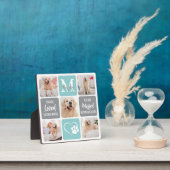 Plaque Photo Pet Memorial Cadeau Chien Perdre Moderne Design 5 (Insitu)