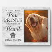 Plaque Photo Pet Memorial Marble Photo Frame (Devant)