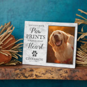 Plaque Photo Pet Memorial Marble Photo Frame (Côté)