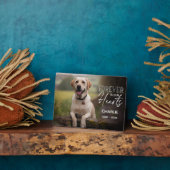 Plaque Photo Pet Photo Custom Memorial (Côté)