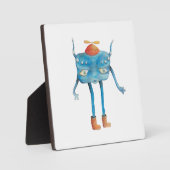 Plaque Photo Petit Alien Pi (Recto)